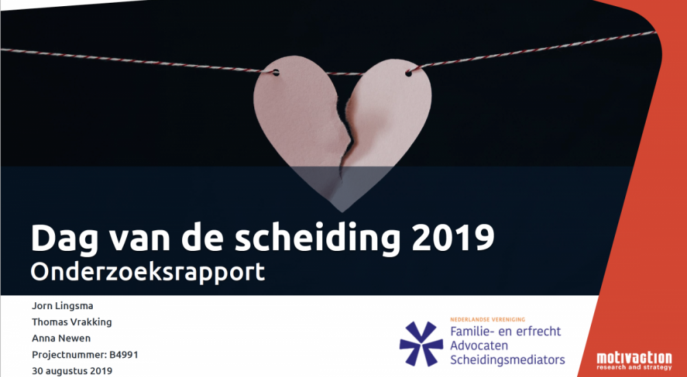 Onderzoeksrapport dag van de scheiding 2019 | vFAS