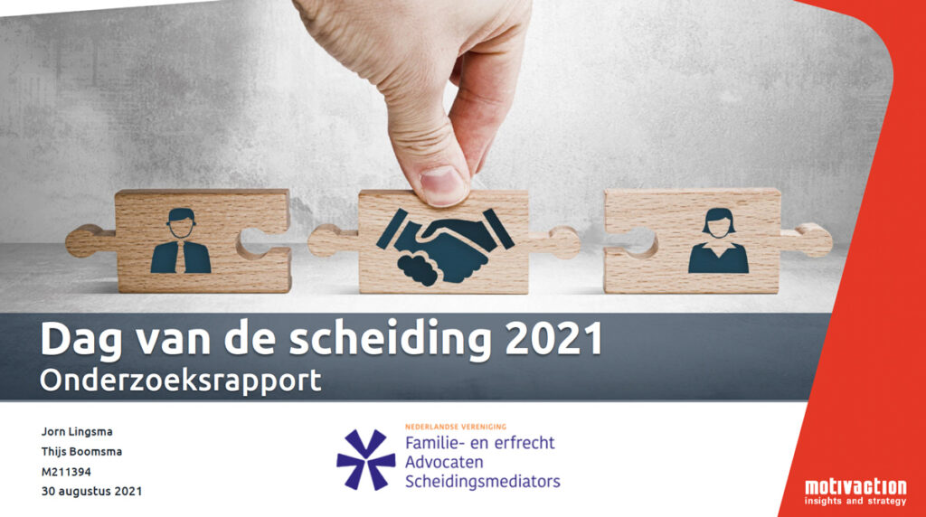Onderzoeksrapport dan van de scheiding 2021 | vFAS